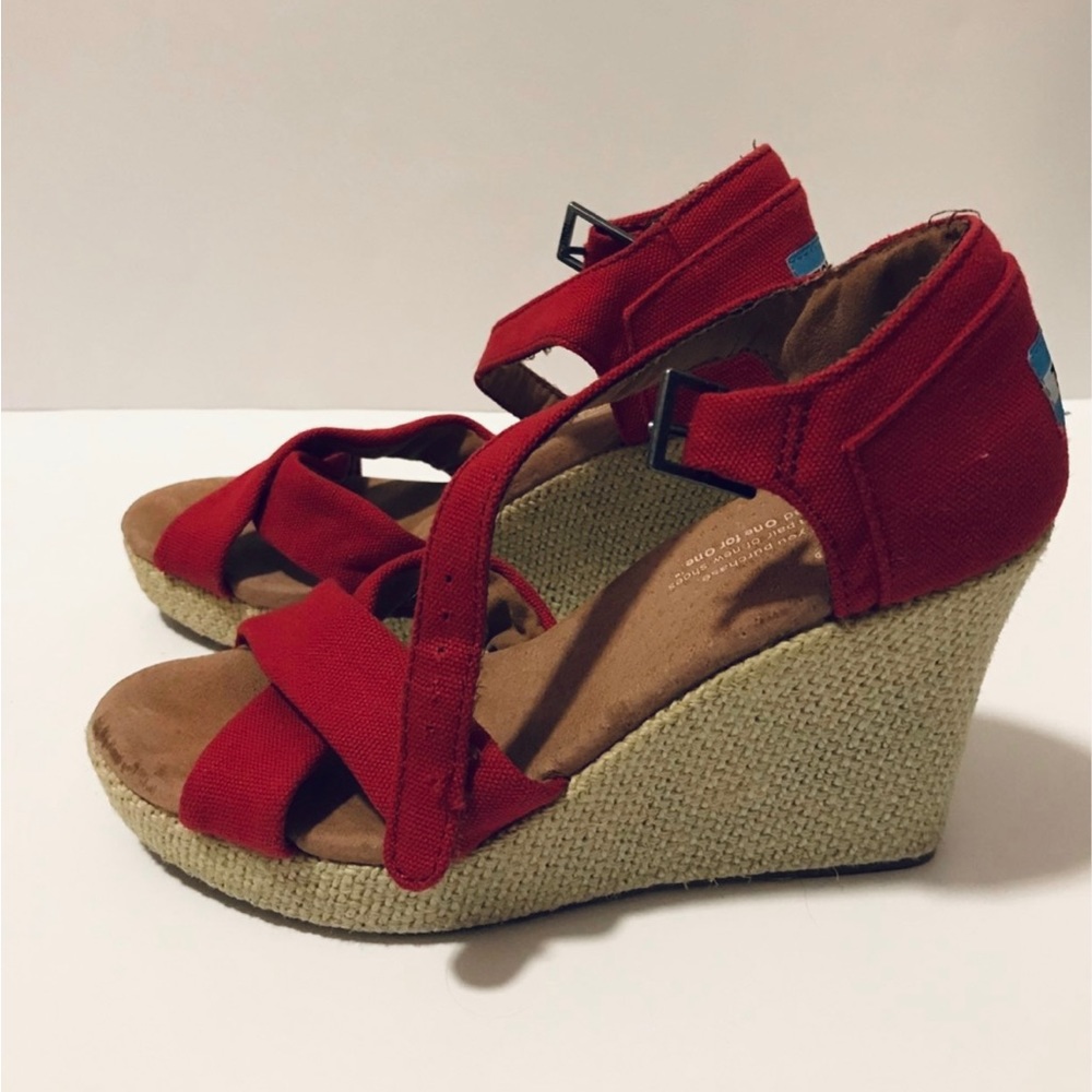 TOMS wedge sandals